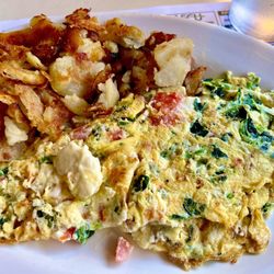 Huck Finn Diner - Garden Omelette