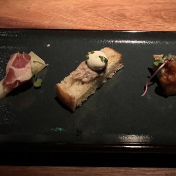 El Five - Jamon y Queso/ Quince Jam Smoked Sardine Rillette/ Creme Fraiche Tortilla Espanola/ Mojo Picon - Tapas/Small Plates Near Me - Denver, Colorado El Five - Jamon y Queso/ Quince Jam Smoked Sardine Rillette/ Creme Fraiche Tortilla Espanola/ Mojo Picon - Tapas/Small Plates Near Me - Denver, Colorado