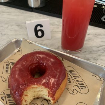 Win Son Bakery - Fermented Red Rice donut - Taiwanese Near Me - Brooklyn, New York Win Son Bakery - Fermented Red Rice donut - Taiwanese Near Me - Brooklyn, New York