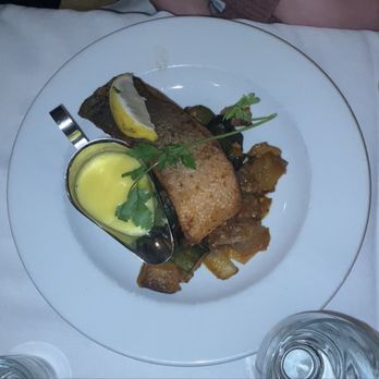 Ma Maison - Slow Baked Salmon Fillet - French Near Me - Boston, Massachusetts