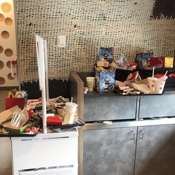 McDonald's - Overflowing trash bin. - Fast Food Near Me - Novi, Michigan McDonald's - Overflowing trash bin. - Fast Food Near Me - Novi, Michigan