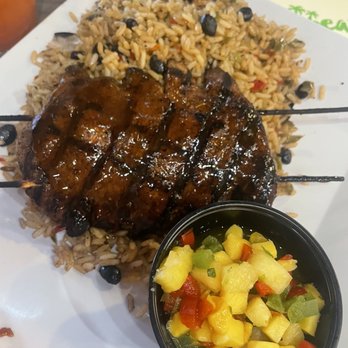 Caribbean Jack's - Jerk chicken and wild rice - Caribbean Near Me - Daytona Beach, Florida Caribbean Jack's - Jerk chicken and wild rice - Caribbean Near Me - Daytona Beach, Florida