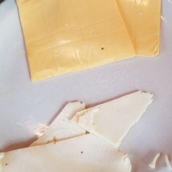 Candlelight - Lighter cheese is what came on the sandwich and the other is what was passed off as cheddar. - Coffee & Tea Near Me - San Antonio, Texas