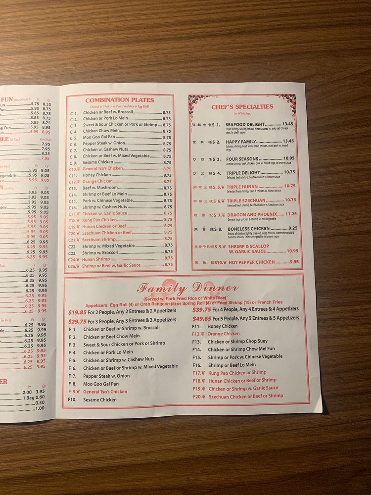 Food from China King