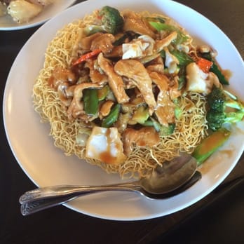 Golden Palace - Panfried Hong Kong noodle. Yummy in my tummy . - Chinese Near Me - Moraga, California