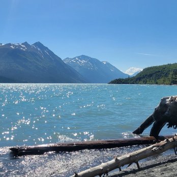Trail River Campground - Kenai like backs up to the camp ground - Campgrounds Near Me - Anchorage, Alaska