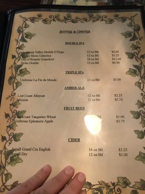 Menu photo 2 On The Vine Bakersfield, CA