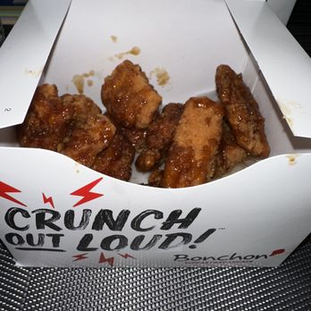 Bonchon Pasadena - 10 pc boneless wings - Korean Near Me - Pasadena, Maryland