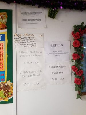 Menu photo 1 Nico's Mexican Food Eloy, AZ Menu photo 1 Nico's Mexican Food Eloy, AZ