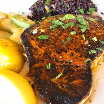 Scoma's Restaurant - Blackened Hawaiian Swordfish ONO - Seafood Near Me - San Francisco, California Scoma's Restaurant - Blackened Hawaiian Swordfish ONO - Seafood Near Me - San Francisco, California