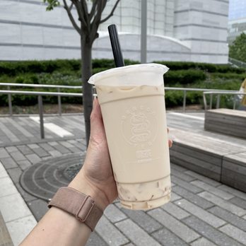 Dragon Tea - Jasmine Green Milk Tea * - Bubble Tea Near Me - New York, New York