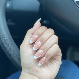 Acrylic French Nails Acrylic French Nails