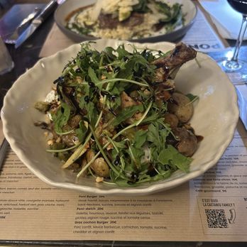 Poni - Best Chicken and arugula dish ever! - Brasseries Near Me - Paris, 01