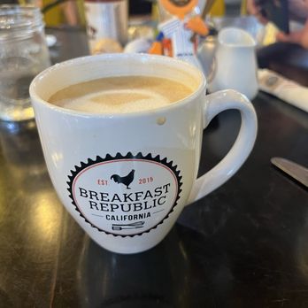 Breakfast Republic - Latte 16 oz - Breakfast & Brunch Near Me - San Diego, California