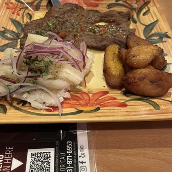 Happy Fish - Palomilla Steak - Peruvian Near Me - Tampa, Florida Happy Fish - Palomilla Steak - Peruvian Near Me - Tampa, Florida