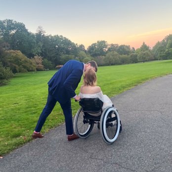 Frelinghuysen Arboretum - Sunset on great lawn - Botanical Gardens Near Me - Morristown, New Jersey