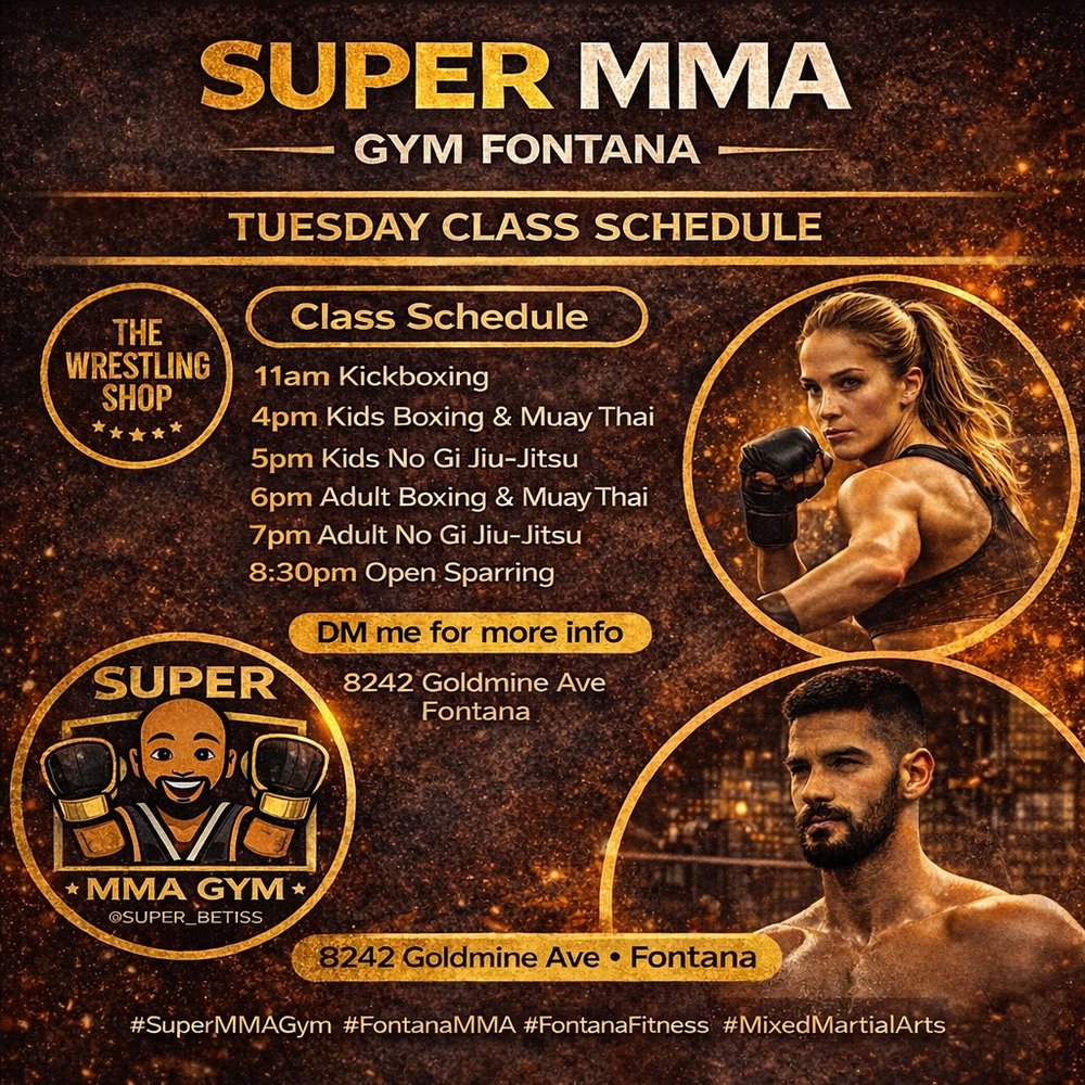 Super MMA Gym Logo
