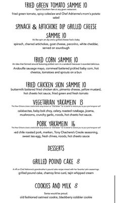 Menu photo 8 Happy Accidents Albuquerque, NM