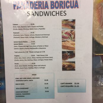 Panaderia Boricua - Sandwiches and Fritters - Puerto Rican Near Me - Norcross, Georgia