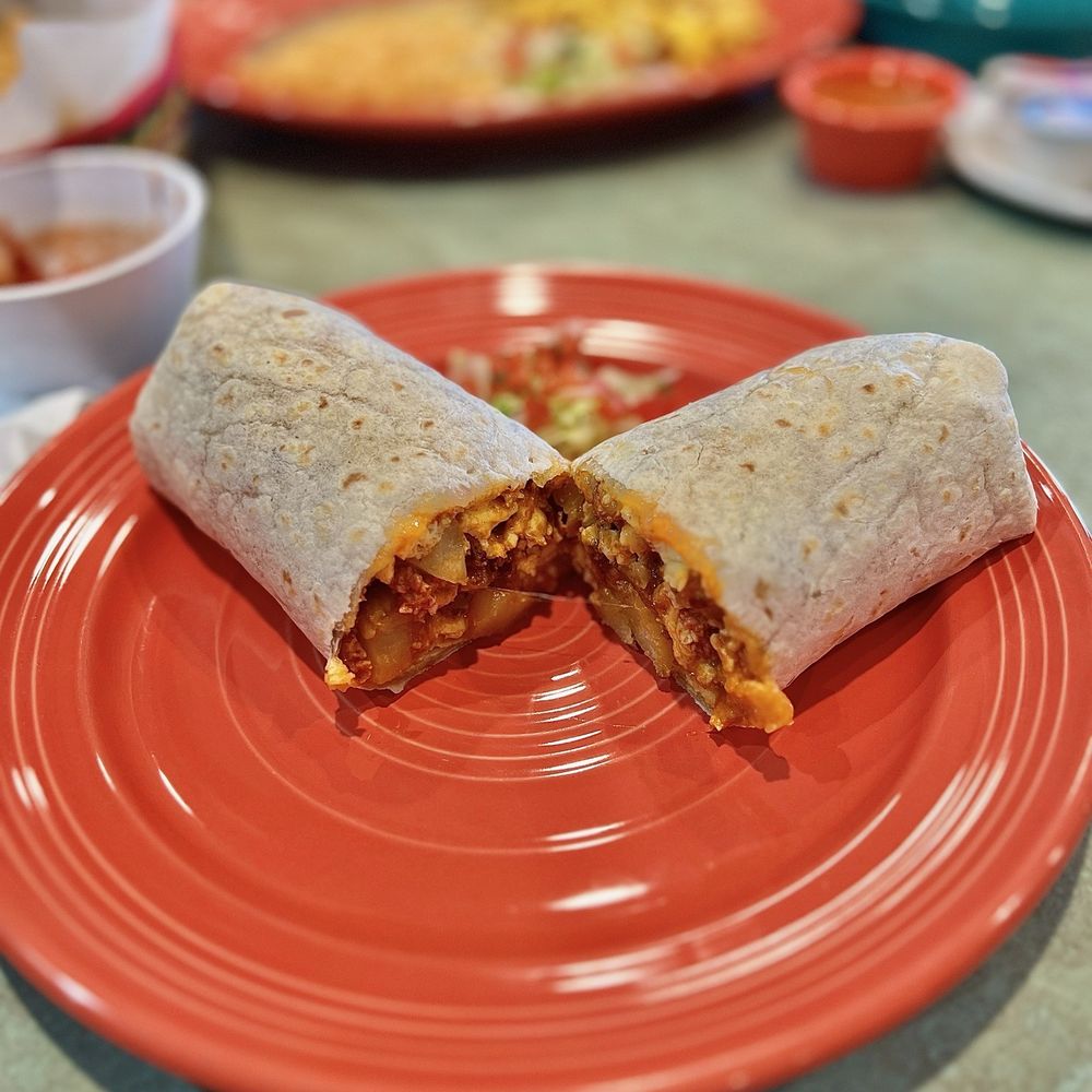 La Katrina - Breakfast Burrito ($10.95) - Mexican Near Me - Morro Bay, California La Katrina - Breakfast Burrito ($10.95) - Mexican Near Me - Morro Bay, California