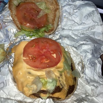 Sonic Drive-In - Quarter Pound Double Cheeseburger added lettuce and tomato no extra charge - Burgers Near Me - Gilroy, California Sonic Drive-In - Quarter Pound Double Cheeseburger added lettuce and tomato no extra charge - Burgers Near Me - Gilroy, California