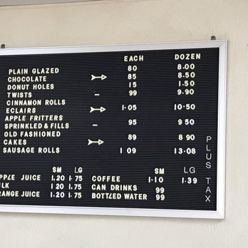 T's Southern Maid Donuts - Menu - Donuts Near Me - Garland, Texas T's Southern Maid Donuts - Menu - Donuts Near Me - Garland, Texas
