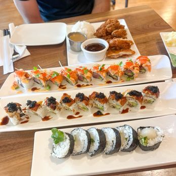 Little Tokyo - Chicken katsu, Three star roll, Black widow roll, Scallop roll - Sushi Bars Near Me - Ashland, Oregon Little Tokyo - Chicken katsu, Three star roll, Black widow roll, Scallop roll - Sushi Bars Near Me - Ashland, Oregon