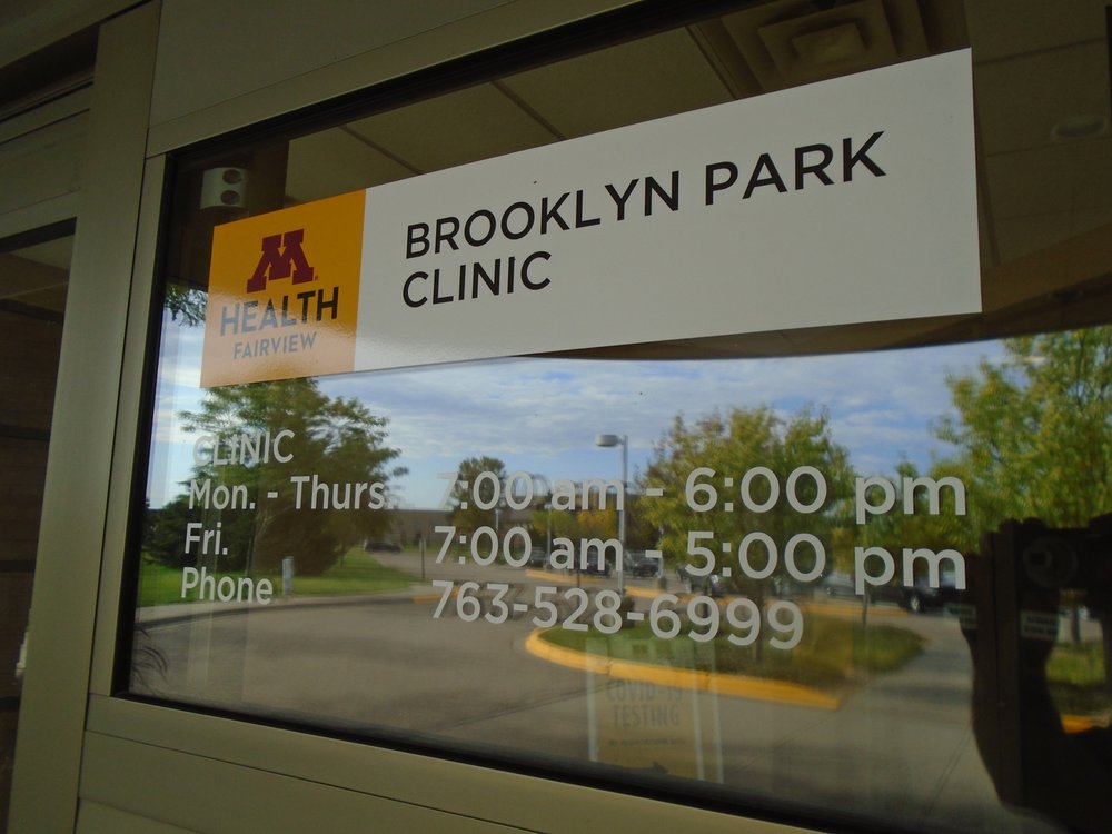 FAIRVIEW CLINICS BROOKLYN PARK Updated October 2024 10000 Zane Ave N, Brooklyn Park