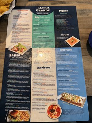 Menu photo 5 Laguna Grande Canandaigua, NY
