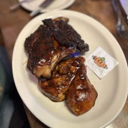 Texas Roadhouse - Grilled BBQ Chicken & Ribs