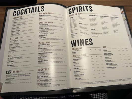 Menu photo 5 Yard House Costa Mesa, CA