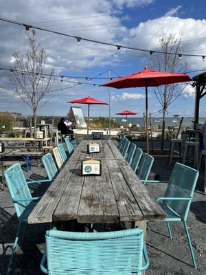 The Raw Bar at Island Creek Oyster Farm by null