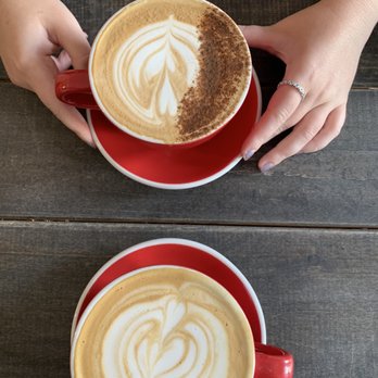 Bespoke - One dirty chai and almond honey latte! - Coffee & Tea Near Me - Wilmington, North Carolina Bespoke - One dirty chai and almond honey latte! - Coffee & Tea Near Me - Wilmington, North Carolina