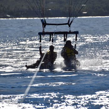 UFO Parasail - Just a little dip before we took off... Awesome - Boat Charters Near Me - Lahaina, Hawaii UFO Parasail - Just a little dip before we took off... Awesome - Boat Charters Near Me - Lahaina, Hawaii