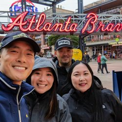 Atlanta Braves - Atlanta Braves vs San Diego Padres on April 8, 2023. Opening week. It was a cold one!