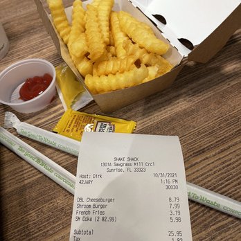 Shake Shack Sawgrass Mills - Small Fries - Fast Food Near Me - Sunrise, Florida
