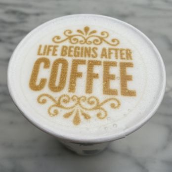 Café Georgetown - Chai Latte Printed Art - Coffee & Tea Near Me - Washington, DC, District of Columbia