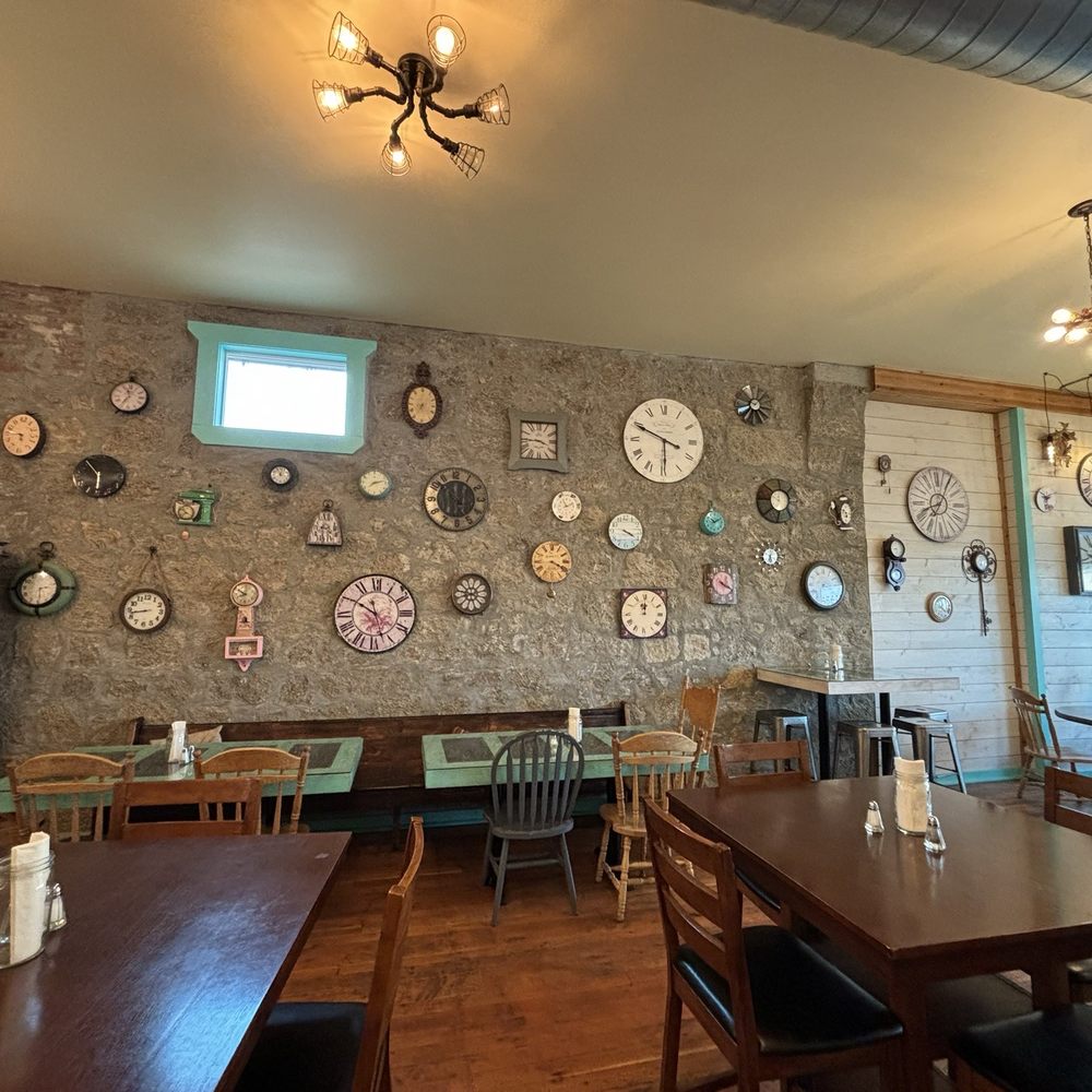 Wall of clocks