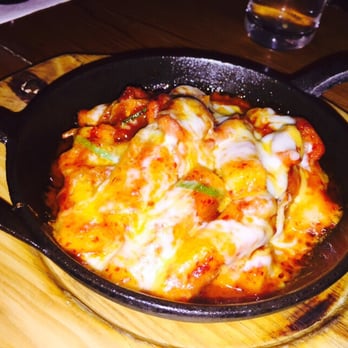 Danji - Rice cakes with Berkshire pork sausage! - Korean Near Me - New York, New York