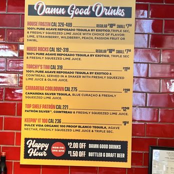 Torchy's Tacos - Menu - Tex-Mex Near Me - Denver, Colorado Torchy's Tacos - Menu - Tex-Mex Near Me - Denver, Colorado