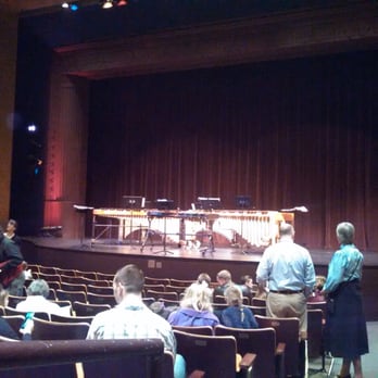 Edmonds Center for the Arts - Large xylophone ... 25 minutes to curtain time for Peter and the Wolf! - Music Venues Near Me - Edmonds, Washington