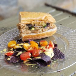 Soul Wired Café - Vegan Jackfruit Philly. The LaLah.