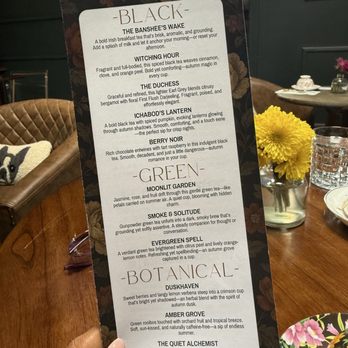 Littlest Tea Room - Tea Types/Menu - Tea Rooms Near Me - Raleigh, North Carolina Littlest Tea Room - Tea Types/Menu - Tea Rooms Near Me - Raleigh, North Carolina