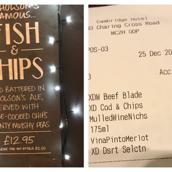 The Cambridge - prices doubled on xmas day - Pubs Near Me - London, XGL The Cambridge - prices doubled on xmas day - Pubs Near Me - London, XGL