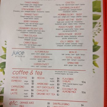 Gloria’s - Menu - Juice Bars & Smoothies Near Me - Moab, Utah Gloria’s - Menu - Juice Bars & Smoothies Near Me - Moab, Utah