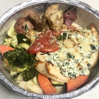 Cafe Baci - Pollo Alla Romana (leftover portion, 50% was eaten) portion sizes are generous - Italian Near Me - Westbury, New York Cafe Baci - Pollo Alla Romana (leftover portion, 50% was eaten) portion sizes are generous - Italian Near Me - Westbury, New York