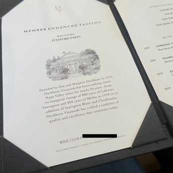 Duckhorn Vineyards - Personalized Club Tasting! - Wineries Near Me - Saint Helena, California Duckhorn Vineyards - Personalized Club Tasting! - Wineries Near Me - Saint Helena, California