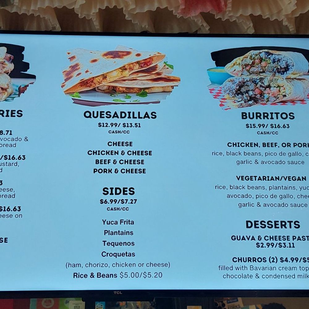 Menu Menu