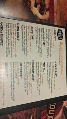 Menu photo 2 Ford's Garage Sarasota Sarasota, FL Menu photo 2 Ford's Garage Sarasota Sarasota, FL
