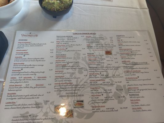 Menu photo 5 Panzarello's Restaurant Upland, CA